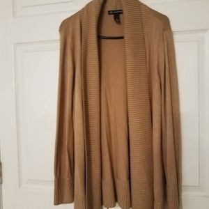 Tan color cardigan